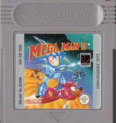 Mega Man II - Game Boy - Modul Vorderseite
