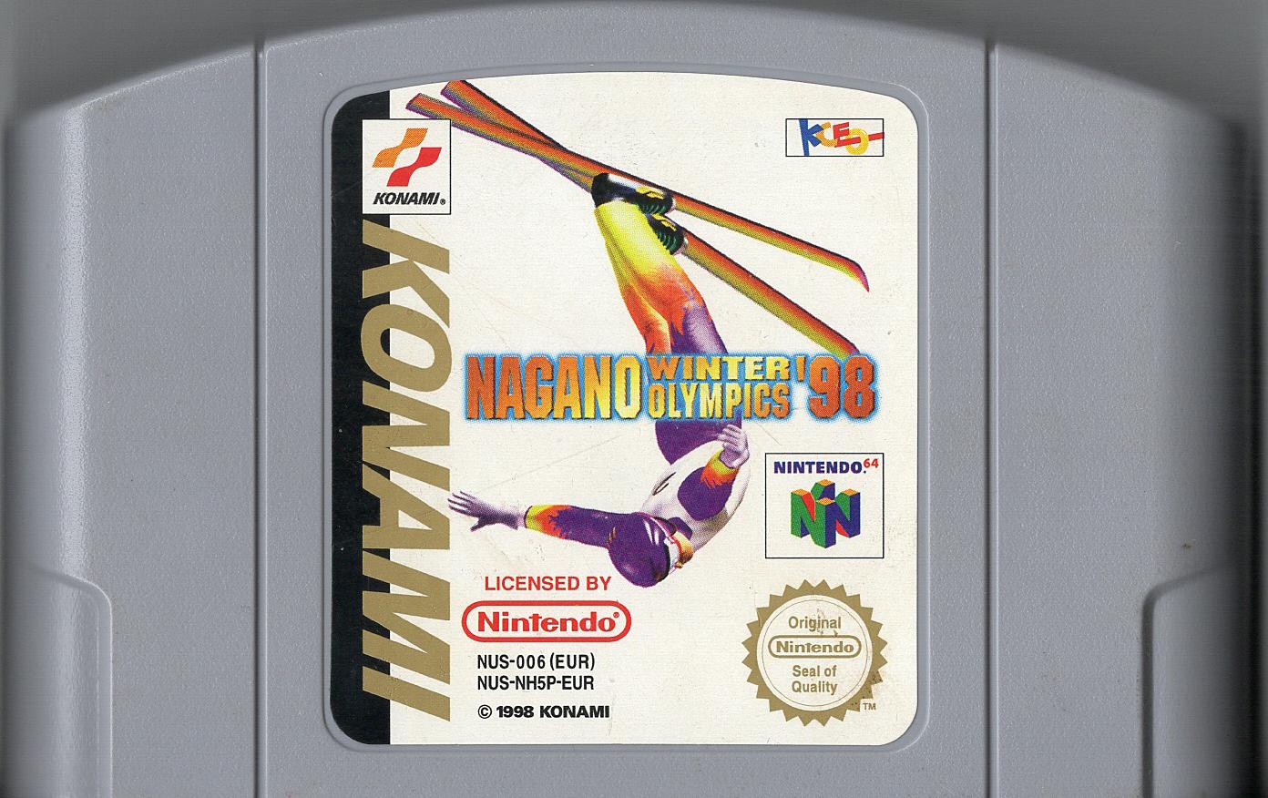 Nagano Winter Olympics '98 - Nintendo 64 - Modul Vorderseite