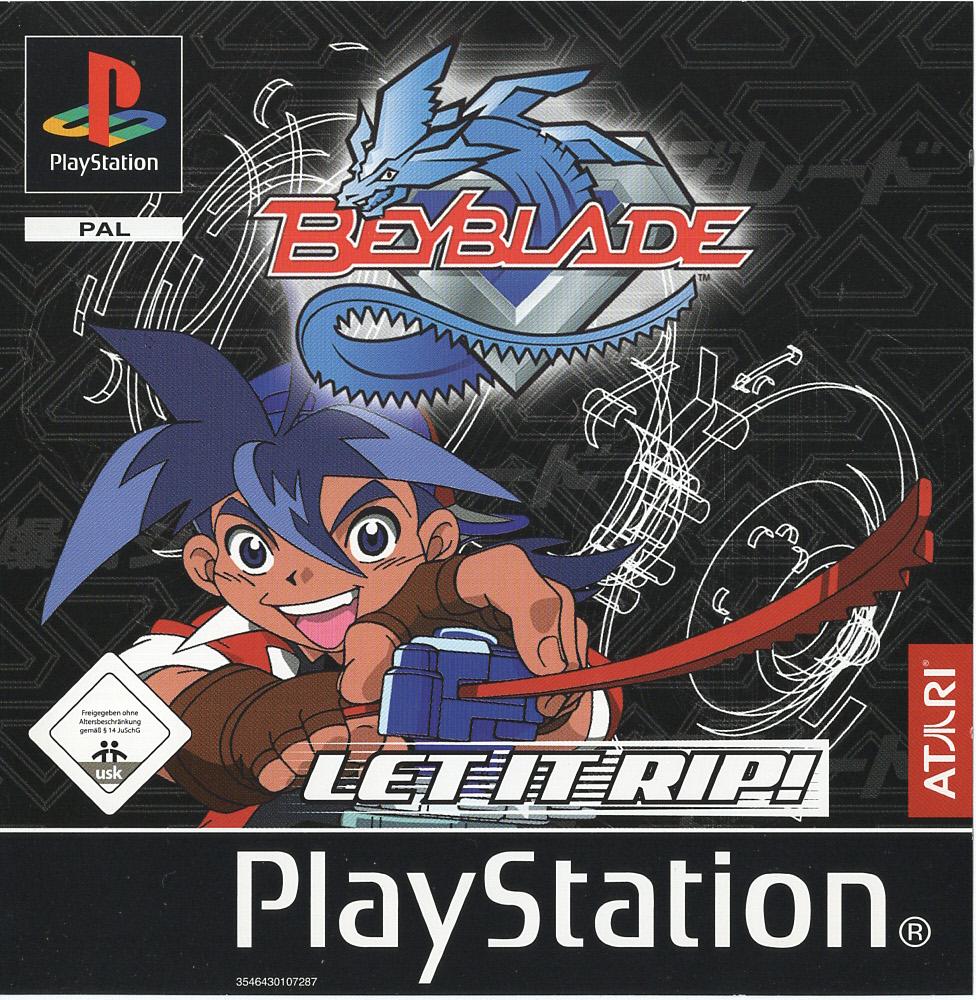 Beyblade - PlayStation 1 Vorderseite