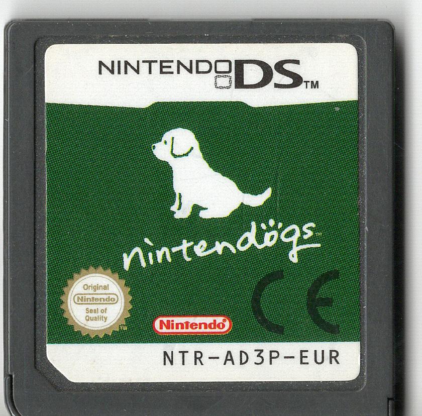 Nintendogs - Nintendo DS - Modul Vorderseite