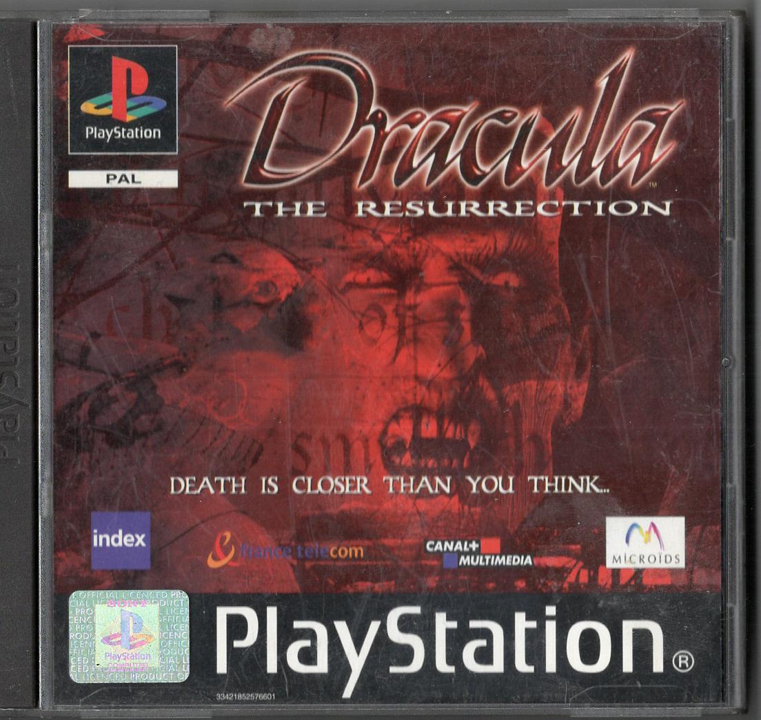 Dracula: The Resurrection - PlayStation 1 Vorderseite