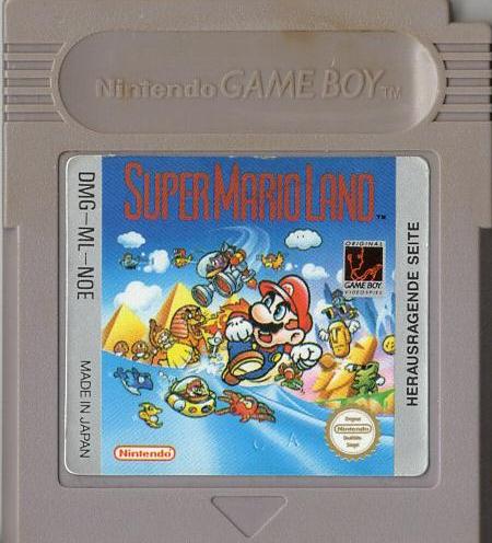 Super Mario Land - Game Boy - Modul Vorderseite