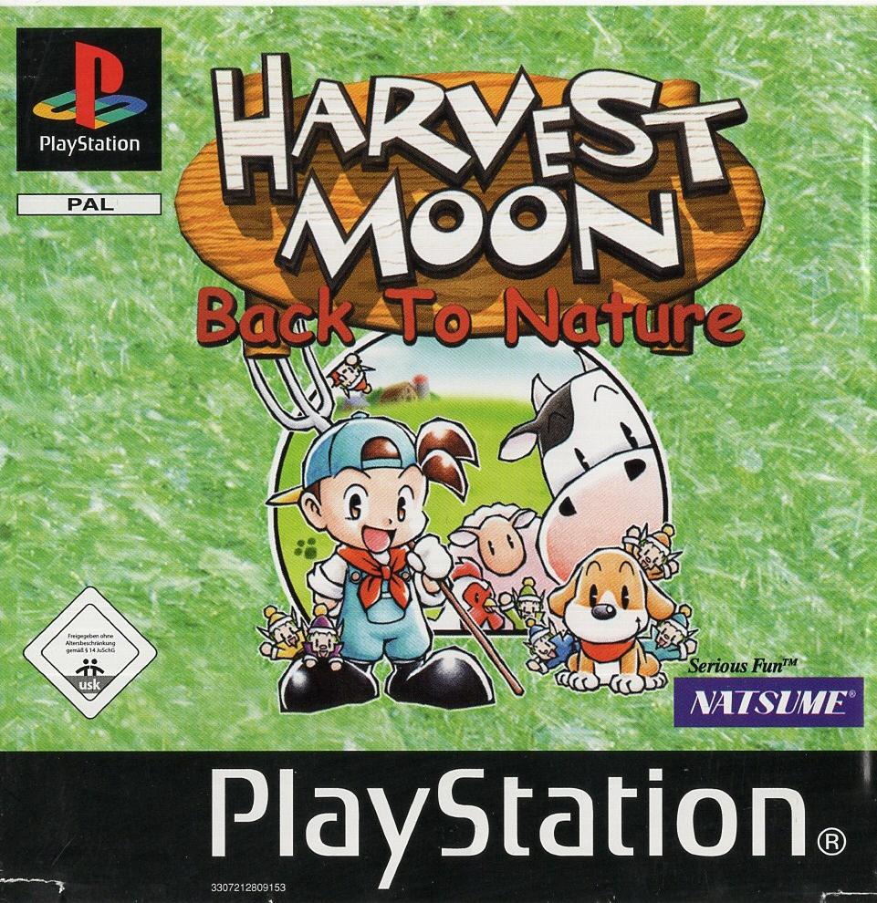 Harvest Moon: Back To Nature - PlayStation 1 Vorderseite