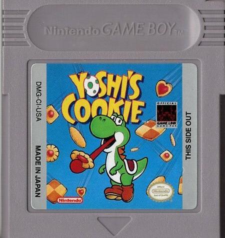 Yoshi's Cookie - Game Boy - Modul Vorderseite