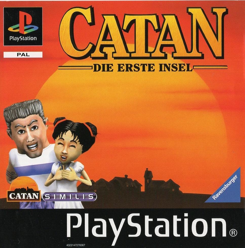 Catan: Die Erste Insel - PlayStation 1 Vorderseite