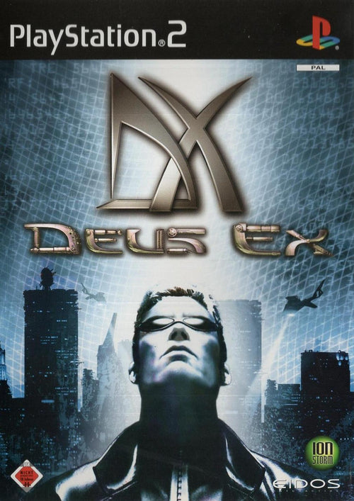 Deus Ex - PlayStation 2 Vorderseite