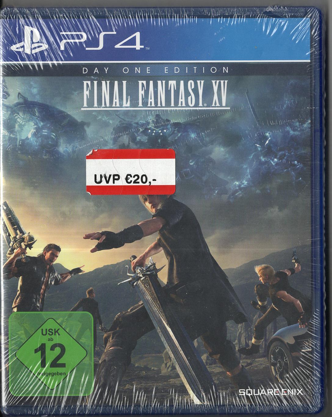 Final Fantasy XV - PlayStation 4 - Neu Vorderseite