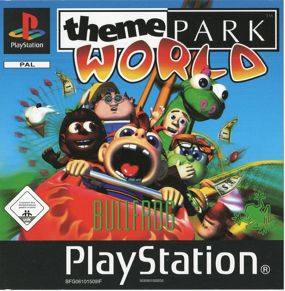 Theme Park World - PlayStation 1 Vorderseite