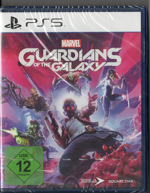 Marvel Guardians of the Galaxy - PlayStation 5 - Neu Vorderseite