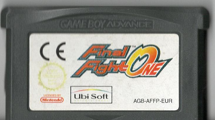 Final Fight One - Game Boy Advance - Modul Vorderseite