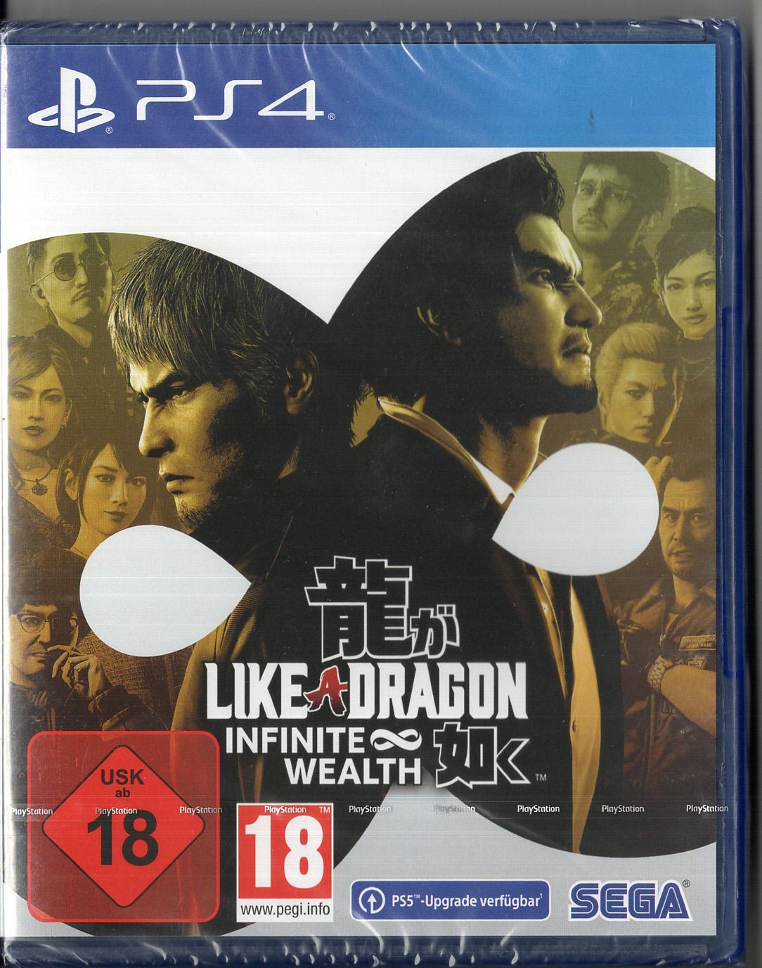 Like a Dragon: Infinite Wealth - PlayStation 4 - Neu Vorderseite