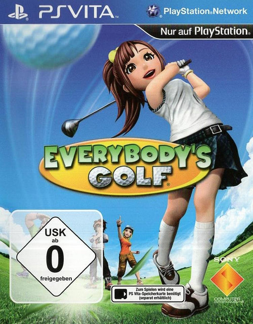 Everybody's Golf - PlayStation Vita Vorderseite