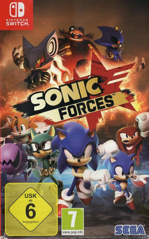 Sonic Forces - Nintendo Switch Vorderseite
