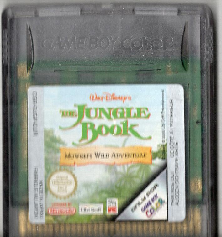 The Jungle Book: Mowgli's Wild Adventure - Game Boy Color - Modul Vorderseite