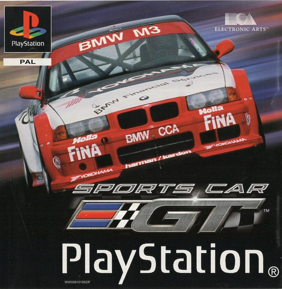Sports Car GT - PlayStation 1 Vorderseite