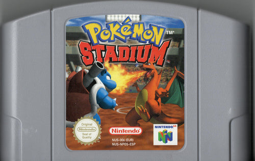 Pokémon Stadium - Nintendo 64 - Modul Vorderseite