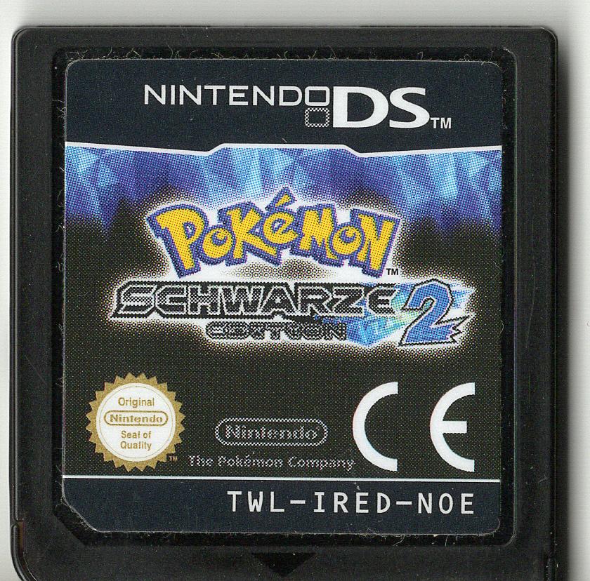Pokémon Schwarze Edition 2 - Nintendo DS - Modul Vorderseite