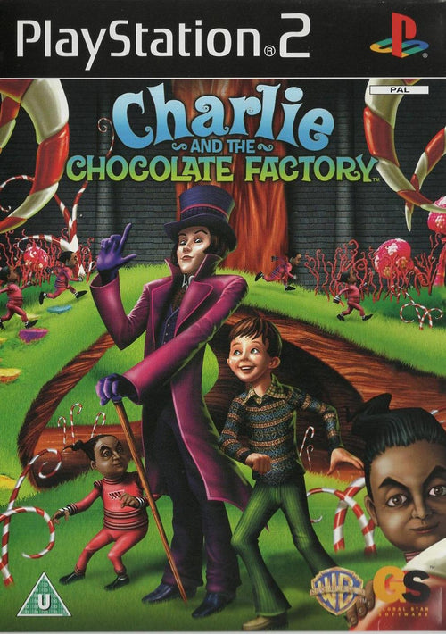 Charlie und die Schokoladenfabrik - PlayStation 2 Vorderseite