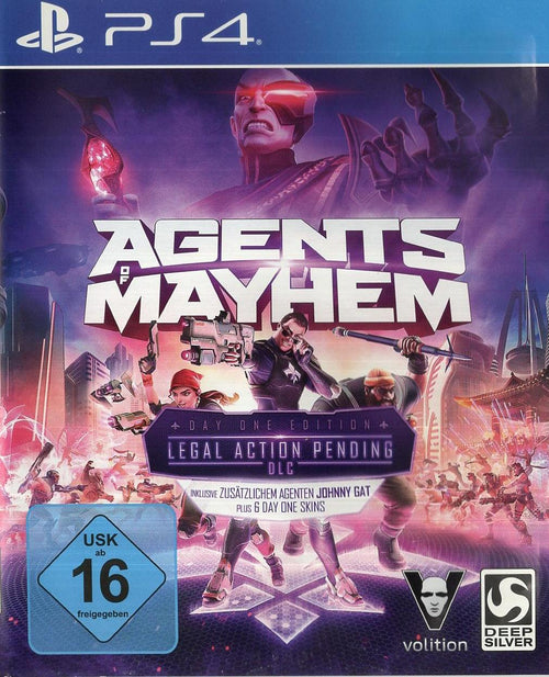 Agents of Mayhem - PlayStation 4 Vorderseite