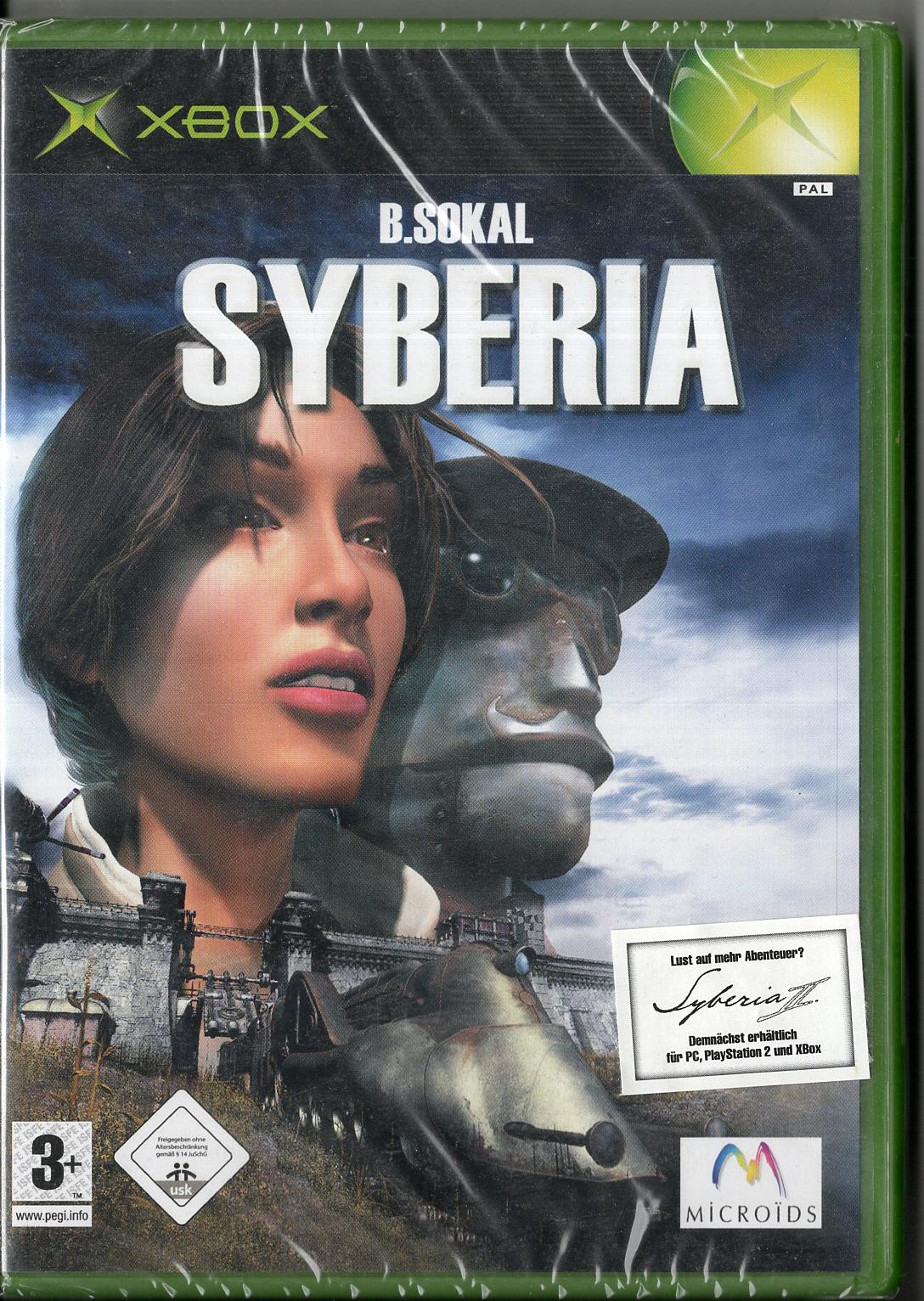 Syberia - Xbox - Neu Vorderseite