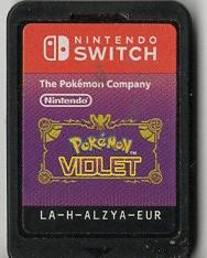 Pokémon Purpur - Nintendo Switch - Modul Vorderseite