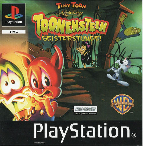 Tiny Toon Adventures: Toonenstein - PlayStation 1 Vorderseite