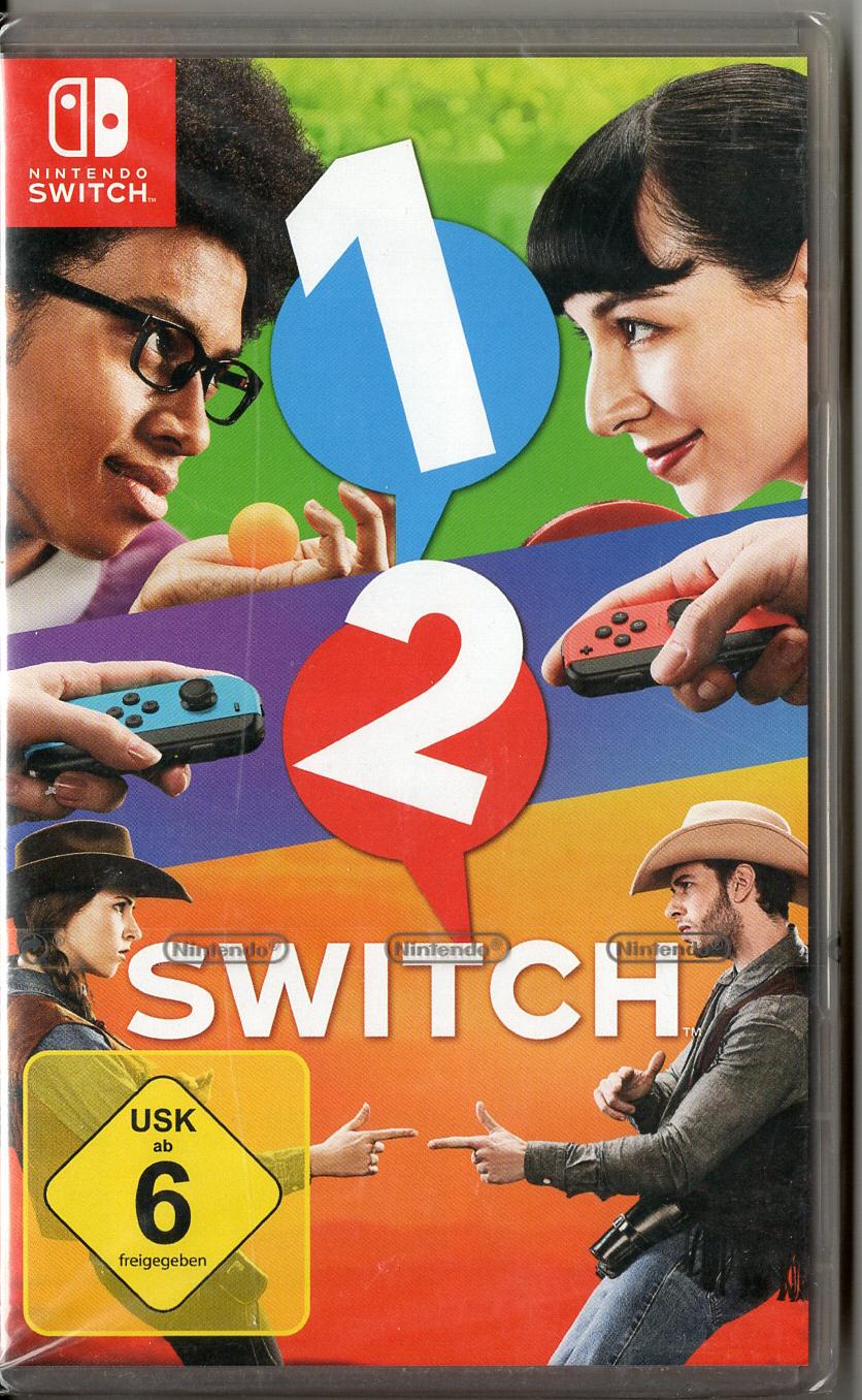 1-2-Switch - Nintendo Switch - Neu Vorderseite