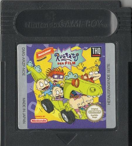 Rugrats der Film - Game Boy - Modul Vorderseite