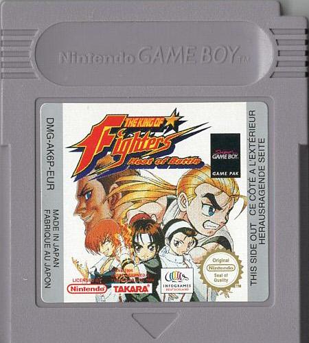 The King of Fighters: Heat of Battle - Game Boy - Modul Vorderseite