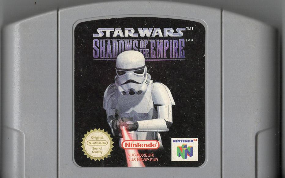 Star Wars: Shadows of the Empire - Nintendo 64 - Modul Vorderseite