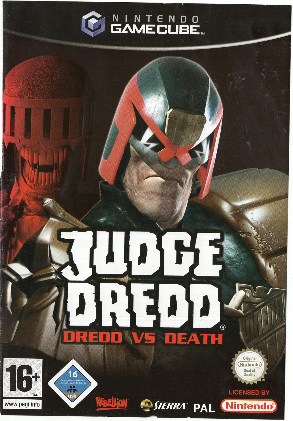 Judge Dredd: Dredd vs Death - Nintendo GameCube Vorderseite