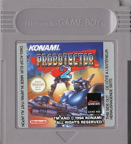 Probotector 2 - Game Boy - Modul Vorderseite