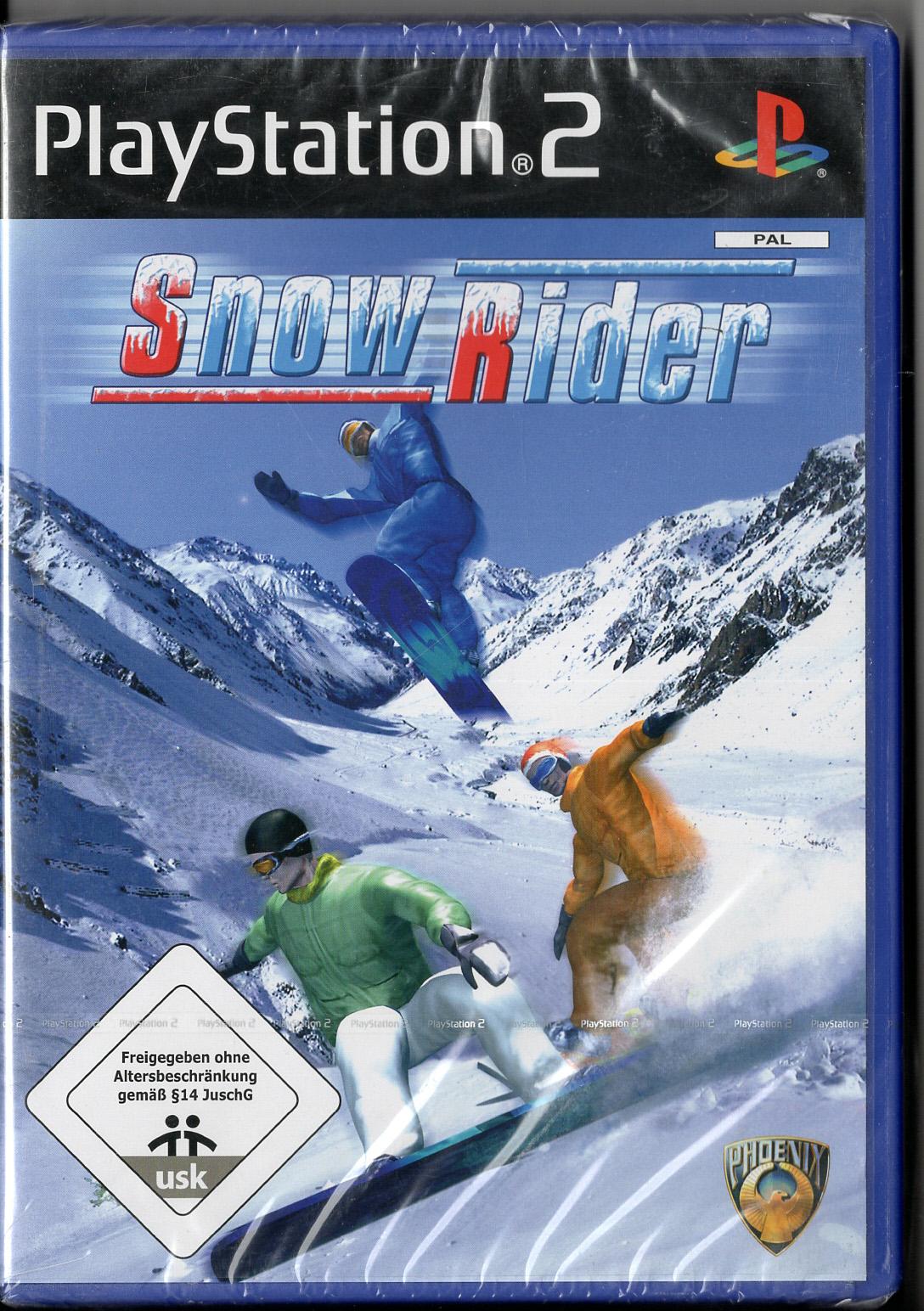 Snow Rider - PlayStation 2 - Neu Vorderseite
