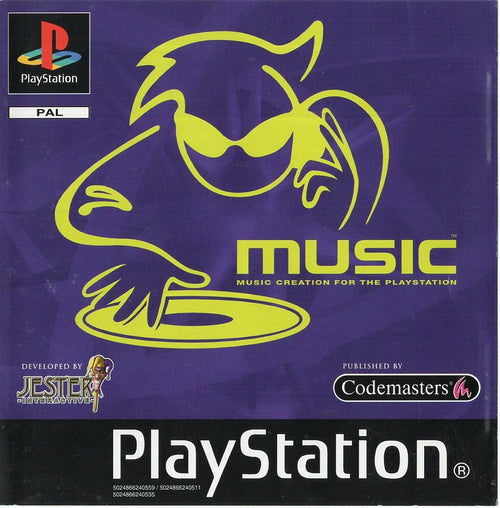 Music - PlayStation 1 Vorderseite