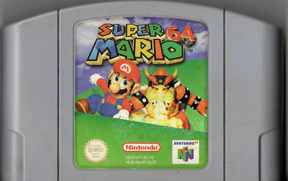 Super Mario 64 - Nintendo 64 - Modul Vorderseite