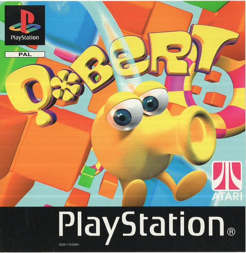 Q*bert - PlayStation 1 Vorderseite