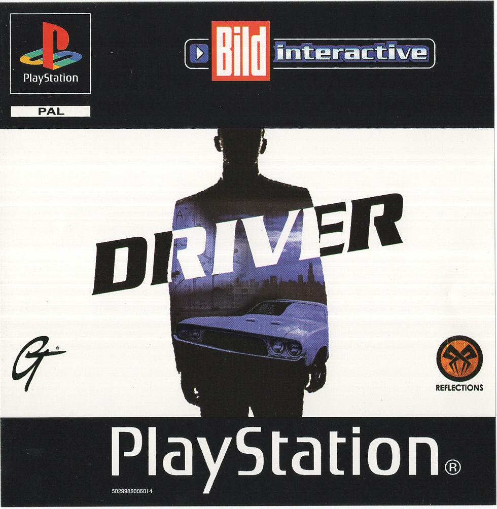 Driver - PlayStation 1 Vorderseite