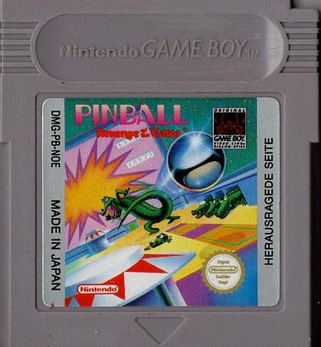 Pinball: Revenge of the Gator - Game Boy - Modul Vorderseite
