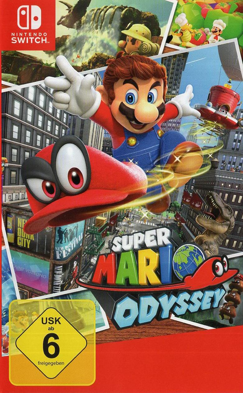 Super Mario Odyssey - Nintendo Switch Vorderseite
