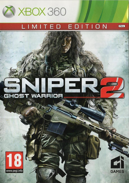 Sniper: Ghost Warrior 2 - Xbox 360 Vorderseite