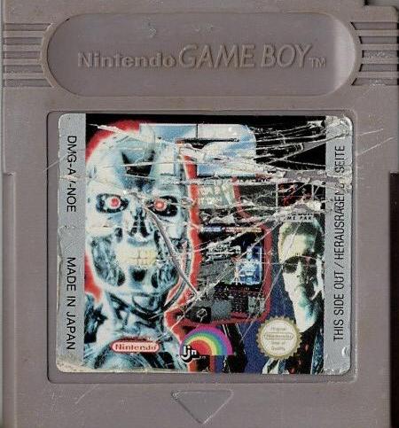 Terminator 2 T2 - The Arcade Game - Game Boy - Modul Vorderseite