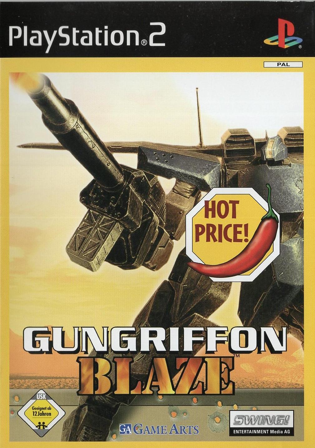 Gungriffon Blaze - PlayStation 2 Vorderseite