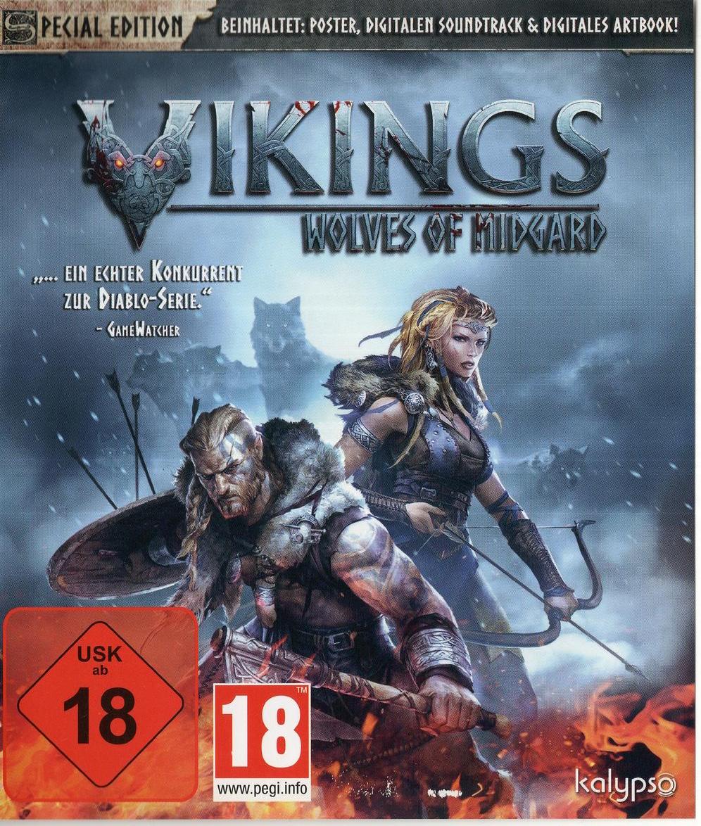 Vikings - Wolves of Midgard - Xbox One Vorderseite
