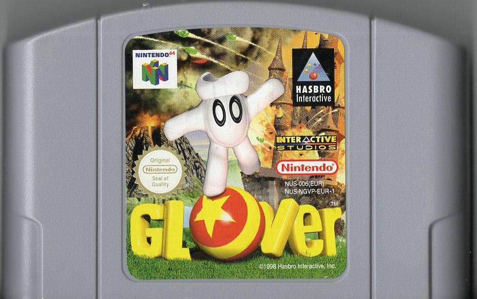 Glover - Nintendo 64 - Modul Vorderseite