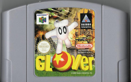 Glover - Nintendo 64 - Modul Vorderseite