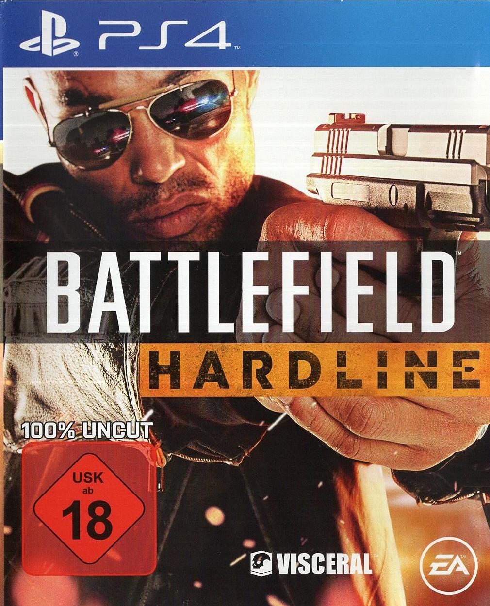 Battlefield Hardline - PlayStation 4 Vorderseite