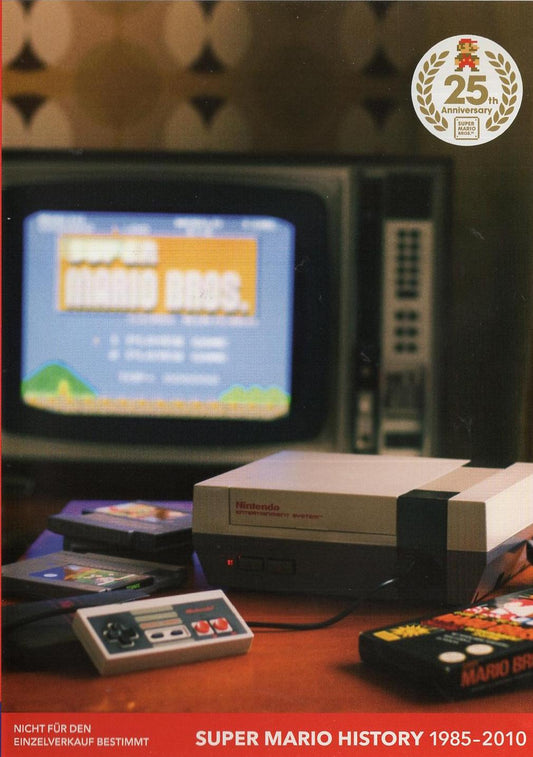 Super Mario History 1985-2010 - Nintendo Wii Vorderseite
