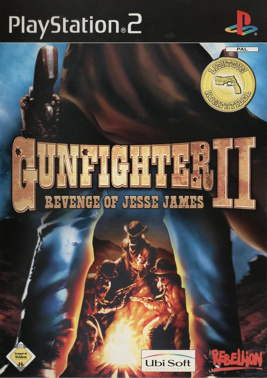 Gunfighter II - Revenge of Jesse James - PlayStation 2 Vorderseite