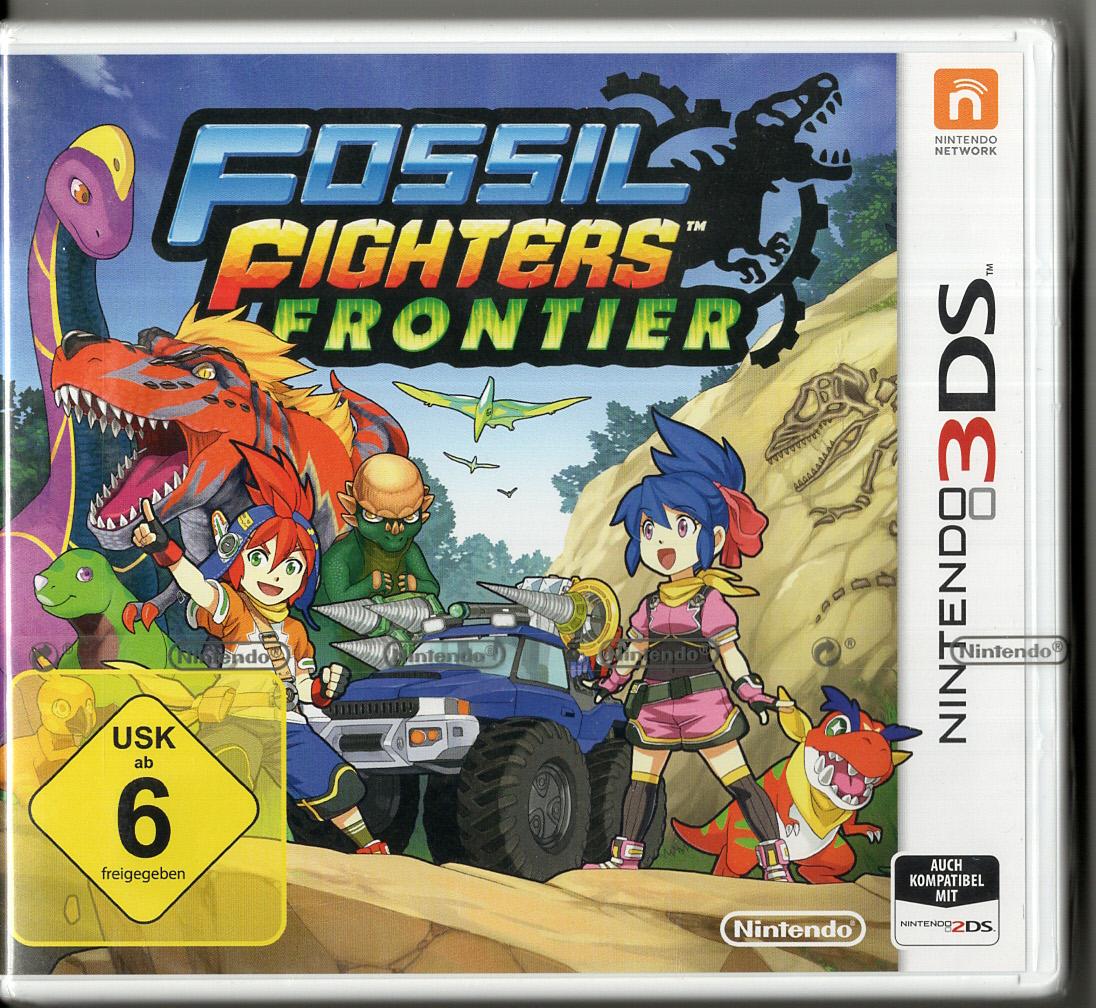 Fossil Fighters Frontier - Nintendo 3DS - Neu Vorderseite