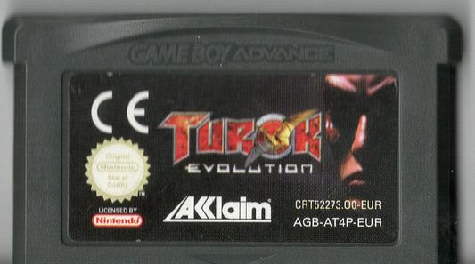 Turok Evolution - Game Boy Advance - Modul Vorderseite